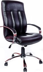 Кресло Деловая обстановка Даллас Хром СХН кожа (черный) Кресло Деловая обстановка Даллас Хром СХН кожа (черный)