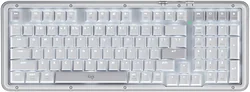 Клавиатура Logitech Alto Keys K98M 920-013041 white/gray, с гравировкой