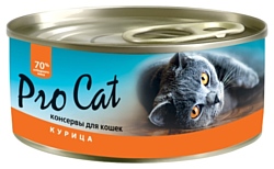 Pro Cat Для кошек курица консервы (0.1 кг) 1 шт.