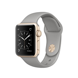 Apple Watch Series 2 38mm Gold with Concrete Sport Band (MNP22)