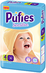 Pufies Baby Sensitive Maxi 4 (7-14 кг) 74 шт.