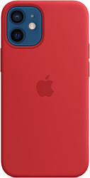 Apple MagSafe Silicone Case для iPhone 12 mini (красный)