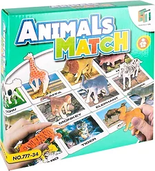 Логическая настольная игра Darvish Подбери животное DV-T-2726