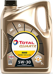 Моторное масло Total Quarts 9000 HKR 5W-30 5л