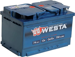 Westa 6СТ-74 VLR Euro низкий (74Ah)