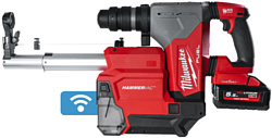 Перфоратор Milwaukee M18 ONE FHPX DEL-552C Fuel One-Key 4933478498 (с 2-мя АКБ, кейс)