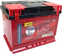 Автомобильный аккумулятор E-Lab 6СТ-65 R+ (65Ah)