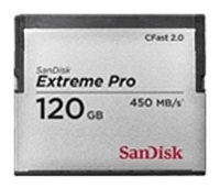 Sandisk Extreme PRO CFast 2.0 450MB/s 120GB