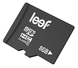 Leef microSDHC Class 10 8GB + SD adapter