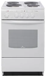 Электрическая плита De Luxe 5004.12э белый