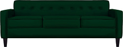 Brioli Берн трехместный (экокожа, L15 зеленый)