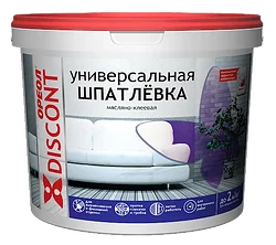 Шпатлевка Ореол Discont Универсальная масляно-клеевая 8 кг