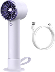 Baseus Flyer Turbine Handheld Fan High Capacity BS-HF002 (белый)