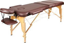 Массажный стол складной Atlas Sport складной 3-с деревянный 60 см (коричневый) Массажный стол складной Atlas Sport складной 3-с деревянный 60 см (коричневый)