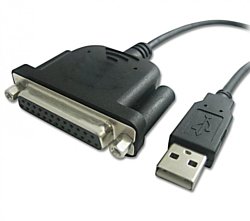 USB 2.0 тип A - LPT 1.8 м