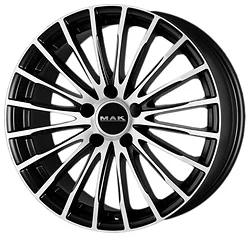 Mak Starlight 7.5x17/5x112 D66.6 ET45 Ice Black