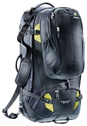 Deuter Traveller 80+10 black (black/moss)