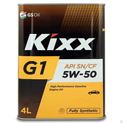 Kixx G1 5W-50 4л
