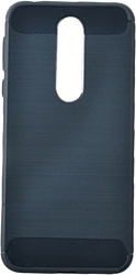 Case Brushed Line для Nokia 7.1 (синий)