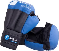 Перчатки для единоборств Rusco Sport Классик 12 Oz (синий) Перчатки для единоборств Rusco Sport Классик 12 Oz (синий)