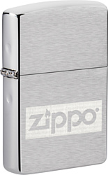 Zippo Brushed Chrome 49358 (с фляжкой 89 мл)
