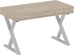 Офисный стол Riva Home Office VR.SP-1-118.M Silver (дуб аттик)