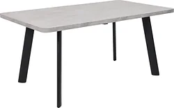Кухонный стол Мамадома Leon lux radial-180 раздвижной 180-240х95 (серый сланец/черный)