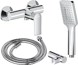 Смеситель Lauter Reef 21СК9678C + 21СКFG80101C + 21S00126 + 21CKFS90120