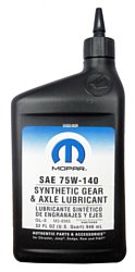 Mopar Synthetic Gear & Axle 75W-140 GL-5 1л