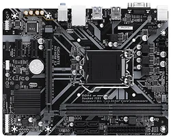 Материнская плата GIGABYTE H310M S2 (rev. 1.0) Материнская плата GIGABYTE H310M S2 (rev. 1.0)