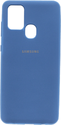 EXPERTS Original Tpu для Samsung Galaxy A21s с LOGO (фиалковый)