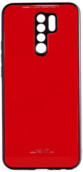 Case Glassy для Xiaomi Redmi 9 (красный)