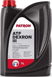 Трансмиссионное масло Patron ATF Dexron III Original 1л