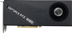 Видеокарта Manli GeForce RTX 3060 LHR Blower (M1499+N630-00)