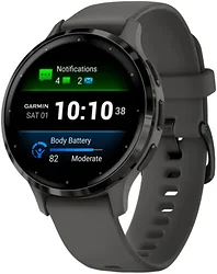 Умные часы Garmin Venu 3S (силиконовый ремешок)