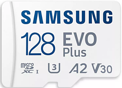 Samsung EVO Plus 2024 microSDXC 128GB (с адаптером)