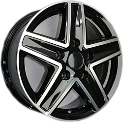 Колесный диск RepliKey B237 6.5x16/5x118 D71.1 ET50 BK/FP