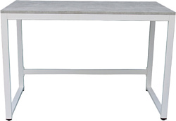 Стол для работы King Style Клайм White 110x550 (бетон)