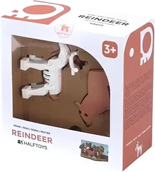 Конструктор Halftoys Animal Олень с диорамой HA010