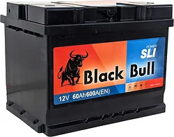 Автомобильный аккумулятор Black Bull SLI R+ (60Ah) Автомобильный аккумулятор Black Bull SLI R+ (60Ah)