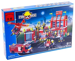 Enlighten Brick Пожарные 911 Пожарная часть и техника