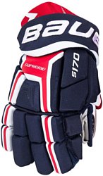 BAUER Supreme S170 (темно-синий/красный/белый, 12 размер)