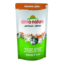 Almo Nature (2 кг) Orange Label Adult Cat Turkey