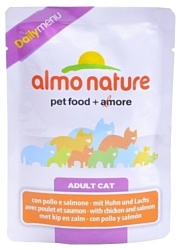 Almo Nature (0.07 кг) 1 шт. DailyMenu Adult Cat Chicken and Salmon