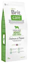 Brit Care Adult Large Breed Salmon & Potato (12 кг)
