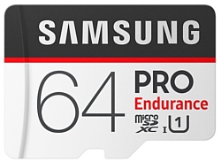 Samsung microSDXC PRO Endurance UHS-I U1 100MB/s 64GB + SD adapter