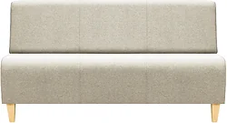 Прямой диван Brioli РудиД трехместный (рогожка, J1 кремовый)