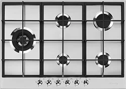Газовая варочная панель Smeg PX375L Газовая варочная панель Smeg PX375L