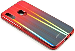 Case Aurora для Galaxy A20/A30 (красный/синий)