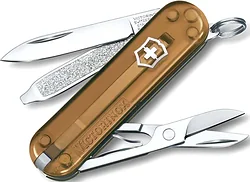 Нож-брелок Victorinox Classic Chocolate Fugde 0.6223.T55G (коричневый) Нож-брелок Victorinox Classic Chocolate Fugde 0.6223.T55G (коричневый)